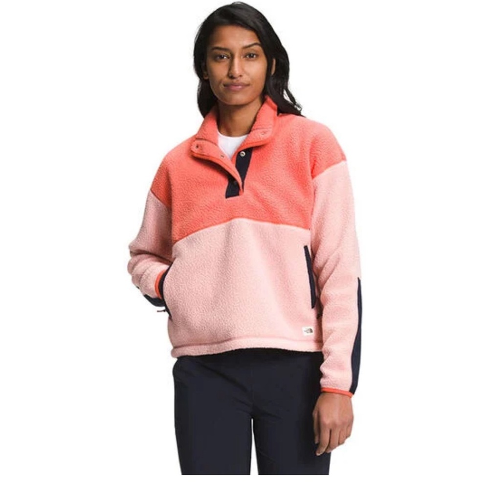 The North Face Cragmont 100% Recycled Fleece 1/4 snap